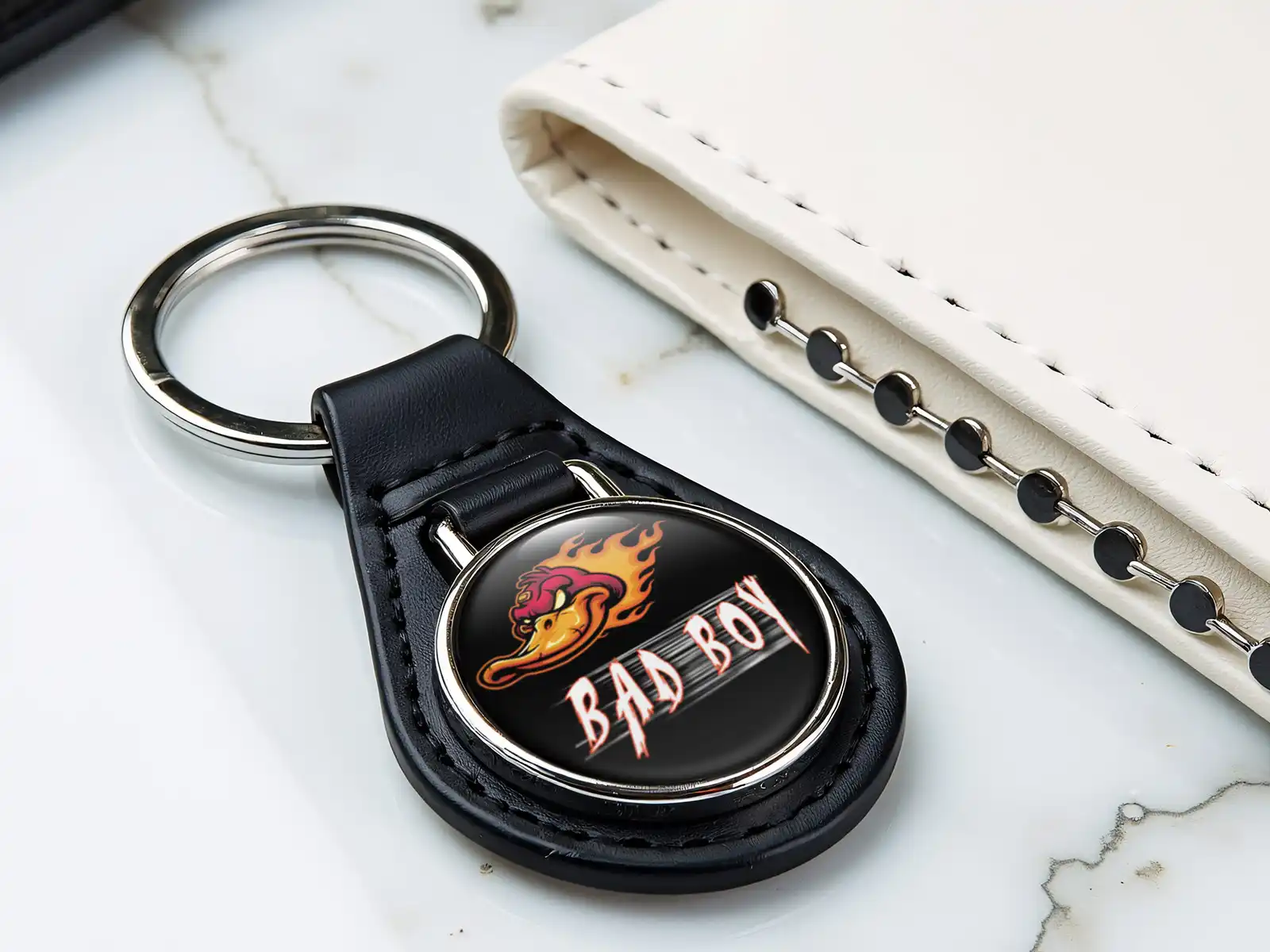 Key Ring Personalised Durable Grade Modern Design